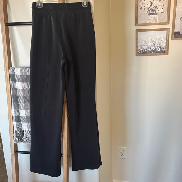 FLX Mineral Black Lounge Pants with Drawstring Waist - Picture 3 of 5